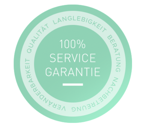 100 % Service-Garantie